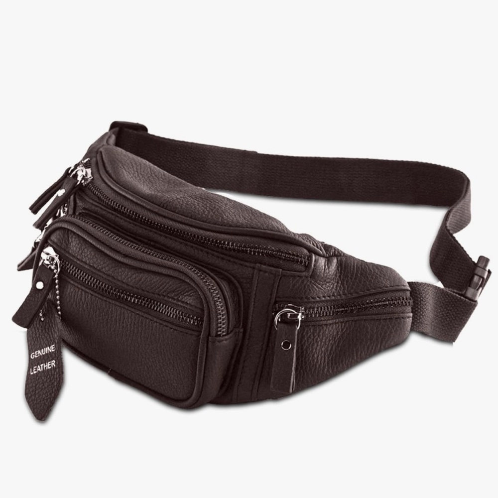 Genuine Leather Fanny Pack